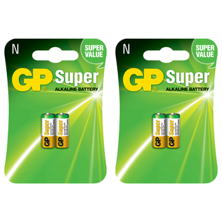 超霸GP Super 5號鹼性電池, 2顆, 2組