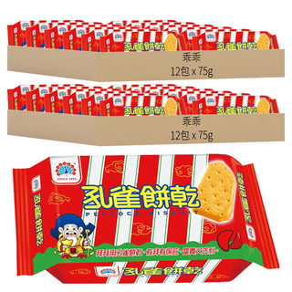 孔雀餅乾, 75g, 24包