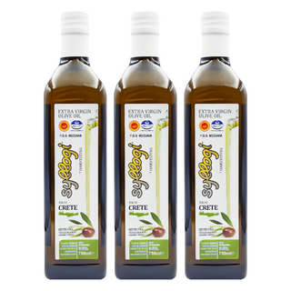Kidonakis Syllogi 斯洛奇 特級初榨橄欖油，單一KORONEIKI橄欖品種，歐盟PDO認證, 750ml, 3瓶