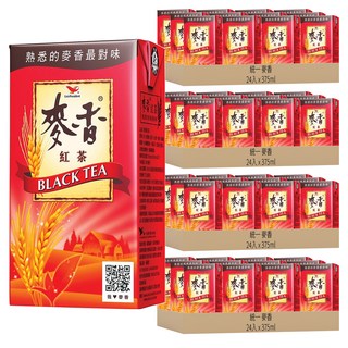 統一 麥香 紅茶, 375ml, 96入