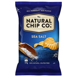 NATURAL CHIP CO. 波浪厚片洋芋片 海鹽口味, 175g, 1包