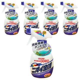 willson 汽車專用瞬間消臭劑 04155 花香味, 270ml, 5瓶