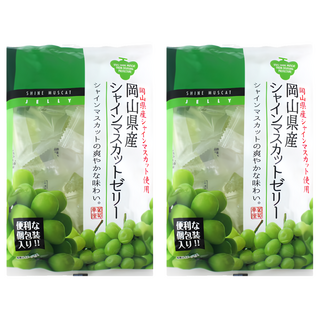 豐榮 軟糖 麝香葡萄口味 使用真材實料麝香葡萄汁製作 獨立包裝, 180g, 2袋