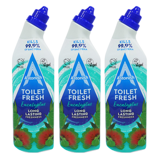 Astonish 浴廁清潔凝膠 尤加利葉, 750ml, 3個