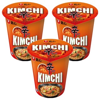 NONGSHIM 農心 辛辣白菜風味杯麵 75g, 3入