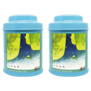 無藏茗茶 阿里山故事茶 冬片烏龍 真空包裝小茶罐, 18g, 1罐, 2罐