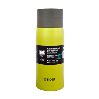 TIGER 虎牌 抗菌加工 不鏽鋼保溫保冷杯 MCY-K型 草漾綠 Fresh Green, 350ml, 1個
