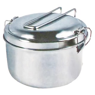 TRIARROW 三箭牌 日式雙層便當盒 HS-142 口徑14CM #304高級不鏽鋼, 銀色, 1個