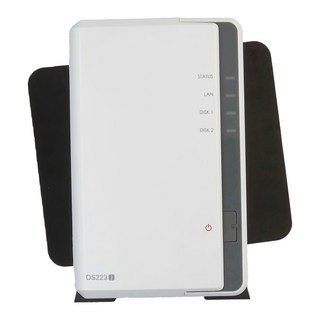 Synology 群暉科技 DiskStation DS223j 網路儲存磁碟機，整合高達36TB資料, 1個