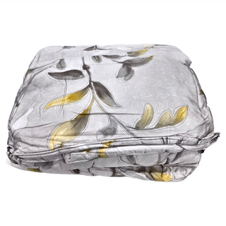 Grace Life 60支100%天絲全舖棉兩用被床包組 精緻系列 加大, 深秋清泉, 被套 + 床墊套組