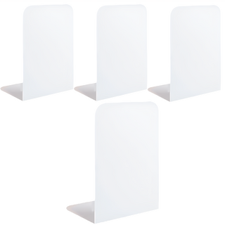 葉子小舖 L型書架 簡約 13.5 x 10 x 20cm 白色 - 桌面收納好幫手