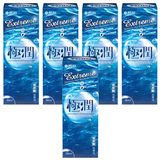 HYDRON 海昌 極潤玻尿酸保養液, 360ml, 5瓶