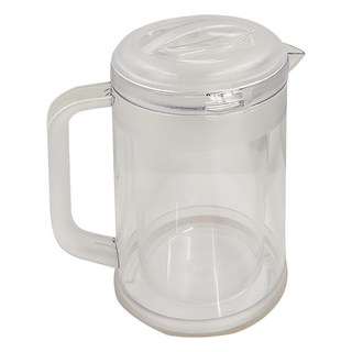 YOSHIKAWA 吉川 雙層強力冷水壺圓 1.7L, 透明, 1個