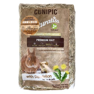 Cunipic 頂級蒲公英牧草, 100%純天然, 500g, 1包
