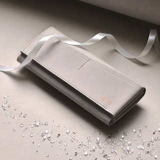 SIPPING CREATIVE 俬品創意 長夾 紙革 淬鍊灰, 8.6 x 20 x 2.5cm