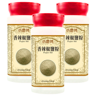 小磨坊 香辣椒鹽粉, 420g, 3瓶