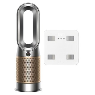 dyson 戴森 Nox 3合1涼暖空氣清淨機 HP12 + MEDISANA 多功能體脂計 款式隨機, 鎳金色
