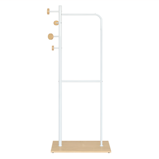 HOPMA 合馬家具 風格造型衣架 台灣製造, 600 x 300 x 1650mm, 淺橡木漂流木