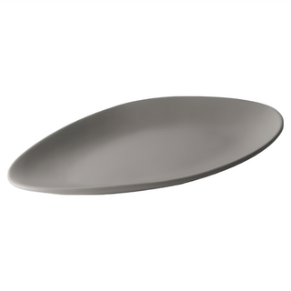 ERATO 鵝卵石造型陶瓷盤 灰色, 27cm, 1個