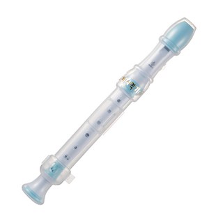 Beri樂器 5000 直笛 附PVC收納盒 顏色隨機出貨, 藍色, 1支