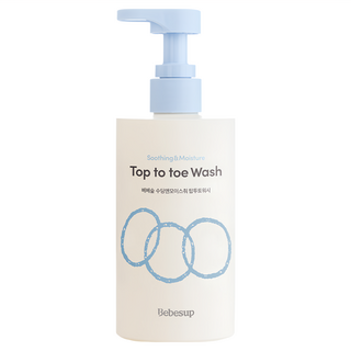 Bebesup Top to Toe 舒緩保濕洗髮沐浴露 300ml, 1瓶