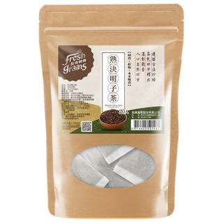 長青穀典 熟決明子茶 Set, 新鮮決明子製作而成 清爽解油膩, 10g, 20包, 1袋