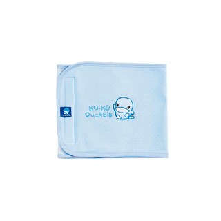 KU.KU Duckbill 酷咕鴨 春夏酷酷肚圍, 保暖鋪棉材質 魔鬼氈好調整設計, 藍色