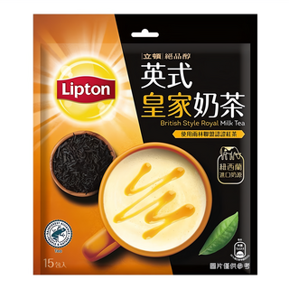 Lipton 立頓 絕品醇 英式皇家奶茶, 17.5g, 15包, 1袋
