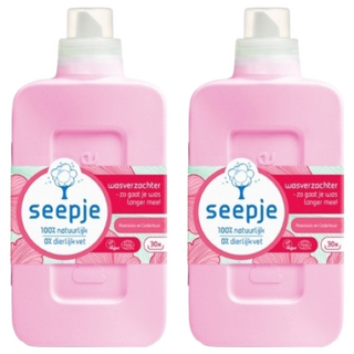 seepje 喜雅 無患子柔軟精, 100%天然, 750ml, 2瓶