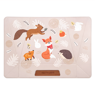 ekax ergomi Meta Stand 筆電支架 專利結構強力耐重 底部防滑穩定支撐 頂級PU皮革材質, 森森の友, 1個