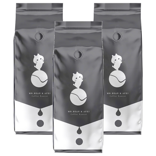 豆豆先生 耶加雪菲日曬草莓沃卡, 咖啡豆(無研磨), 450g, 3包