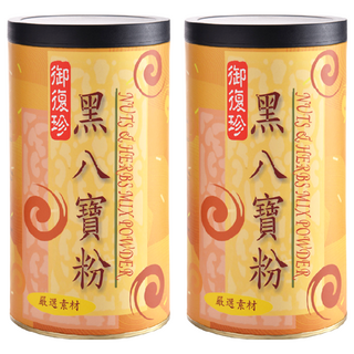 御復珍 黑八寶粉 添加超級食物藜麥 無添加任何添加物, 600g, 2罐