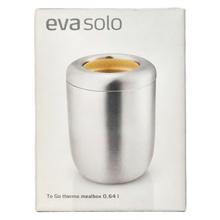 eva solo ToGO 不鏽鋼保溫餐盒 640ml, 金沙黃, 1個