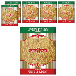 聯華製粉 金后 螺絲麵 蛋白質含量高 口感Q彈 帶有麥子香氣, 500g, 6包