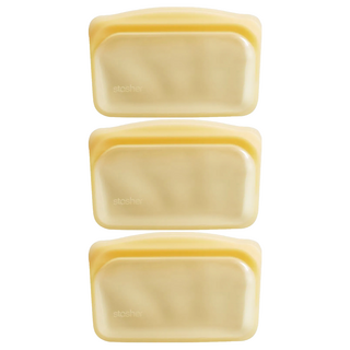 stasher 長形矽膠密封袋 (355ml/73g), 17.7 x 12.8cm, 1入, 3個
