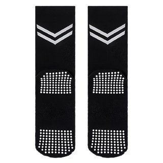 OTOBAI 歐都麥 防滑機能中筒騎行襪 反光箭頭, 黑色, 1雙