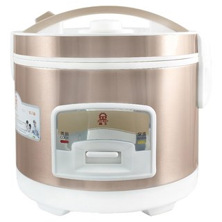 Jinkon 晶工牌 六人份電子鍋 JK-1605 一鍵智能烹煮 可拆洗內蓋, 金色