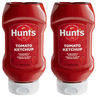 Hunt's 漢斯 獵太潔食蕃茄醬，產季鮮採蕃茄，採收當日製作，無添加人工香料，零反式脂肪, 397g, 2瓶