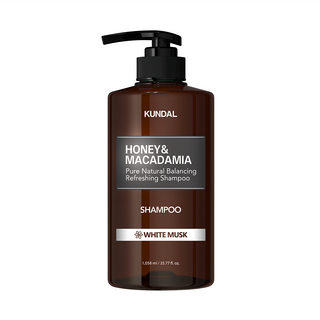 KUNDAL 昆黛爾 蜂蜜澳洲堅果香氛洗髮精 White Musk, 1058ml, 1瓶