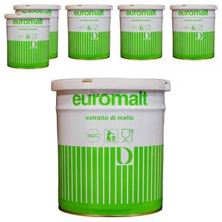 義大利EUROMALT 麥芽精，每份100公克，產地義大利, 100g, 6瓶