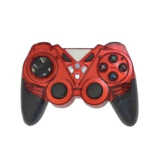 e-kit 逸奇 雙震動USB電腦遊戲搖桿 紅色, UPG-1100, 1盒