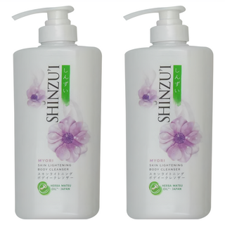 SHINZU'I MYORI 美白肌膚身體清潔劑, 480ml, 2瓶