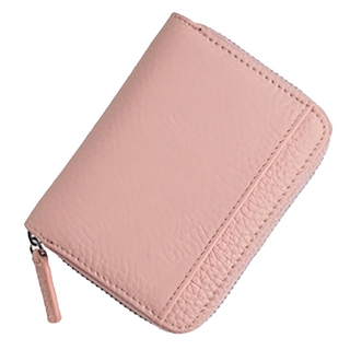 風琴卡包, 粉色, 11.5x2x8.5cm