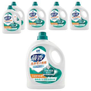 毛寶 葳香抗菌洗衣精 防霉淨味 山谷百合花香, 3kg, 6瓶