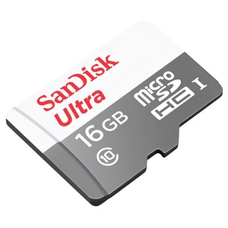 SanDisk 晟碟 Ultra microSDHC 記憶卡, 16GB, 1個