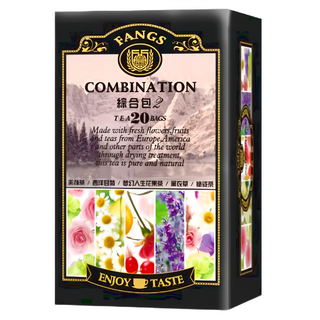 FANGS 方氏 綜合包2 美顏茶/西洋甘菊/夢幻人生花果茶/薰衣草/纖姿茶, 1.5g, 20包, 1盒