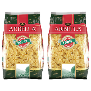ARBELLA 阿貝拉 蝴蝶麵 杜蘭小麥粉製成, 500g, 2包