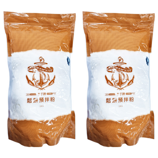 聯華製粉 BLUE JACKET 水手牌鬆餅預拌粉, 1kg, 2包