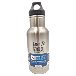klean kanteen 窄口不銹鋼瓶, 12oz/355ml, #304不銹鋼, K12VCPPL-BS, 1個
