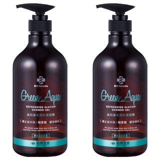台塑生醫 Dr's Formula 冰川水丰潤肌沐浴精 碧泉清新, 800g, 2瓶